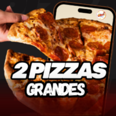 2 Pizzas grandes